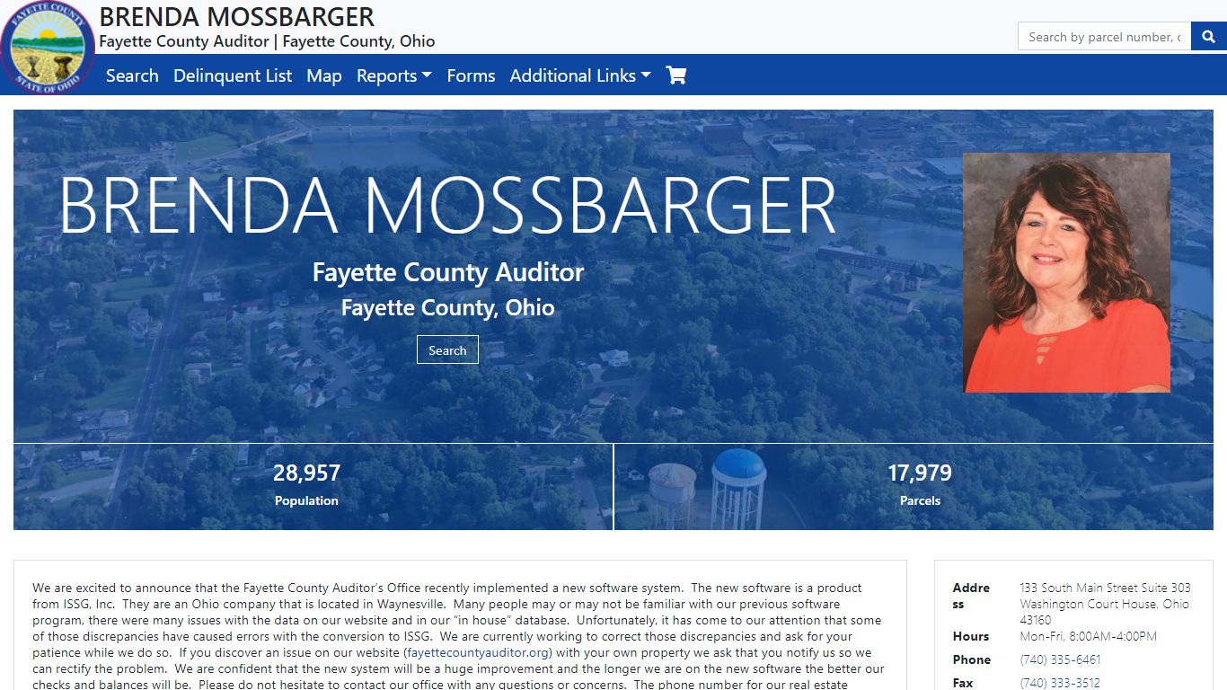 Fayette County Real Estate Search